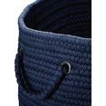 thumbnail image 4 of Colonial Mills BR52A018X018 Boca Raton - Navy 18 in. x 12 in. Utility Basket, 4 of 5