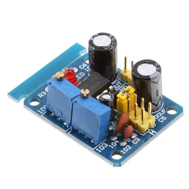 NE555 Signal Generator Module Frequency Duty Cycle Adjustable Square V - 15V With LED Indicator
