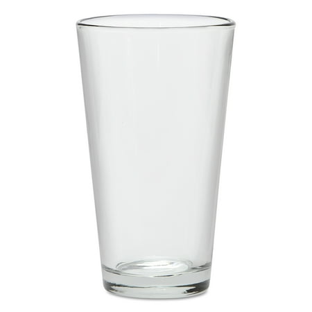 

Anchor Mixing Glass 16oz Clear 5 7/8 H 3 1/4 D - 24 Per Case