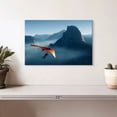 thumbnail image 2 of Elephant Stock Yosemite Hang Glider Wall Art - Horizontal Canvas Wall Art - Living Room Wall Decor - Sports Canvas - Blue And Orange Decor - 12" x 8", 2 of 8