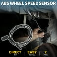 thumbnail image 2 of Sensor de Velocidad de Rueda ABS para Mercedes-Benz S550 Duradero No.A2229059705 Sensor ABS Frontal Izquierdo, 2 of 6