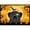 Black, variant on Halloween Black Pug Indoor & Outdoor Mat, 18 x 27 in.