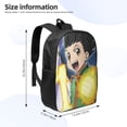 thumbnail image 2 of Hunter × Hunter Backpack, Large Capacity Computer Backpack, Extra Large Laptop Backpack For College Work, Lightweight Daypack Bookbag, 16.9x12.6x5.5 Inch, 2 of 8