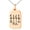 Rose, variant on Stainless Steel Svefnthorn Volsungs Viking Norse Engraved Small Rectangle Dog Tag Charm Pendant Necklace