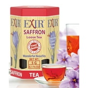 Exir Saffron Tea, Finest Pure Premium Magnificent Taste, Minerals Antioxidants & Other Essential Nutrients ​- 5g