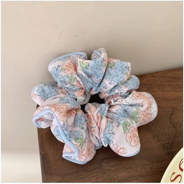 Diadema con diseño de hada Mori con diseño floral de intestino grueso para mujer, estilo bola, diadema con temperamento, tocado sencillo de verano