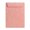 Pink, variant on PU Leather Writing Board A4 Document Manager Board Restaurant Order Clipboard