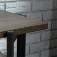 thumbnail image 5 of Pemberly Row Contemporary Wood and Metal 55" TV Stand in Smoked Oak, 5 of 14