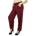 thumbnail image 5 of Bimba Women Long Pajama With Pockets Modal Cotton Night Pyjama Sleepwear, 5 of 7