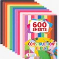thumbnail image 1 of Papel construcción Enday de colores surtidos, 600 hojas, 9 x 12, 1 of 7