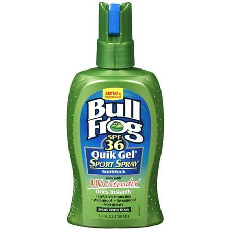 Bullfrog Quik Gel Sport Spray 4.7oz
