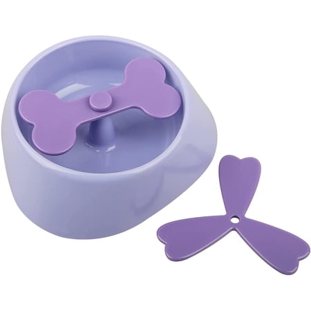Fun Interactive Slow Feeder Dog Cat Bowl, Non-Skid Anti-Gulp Slow Down ... - Slow Down Dogs Gobbling