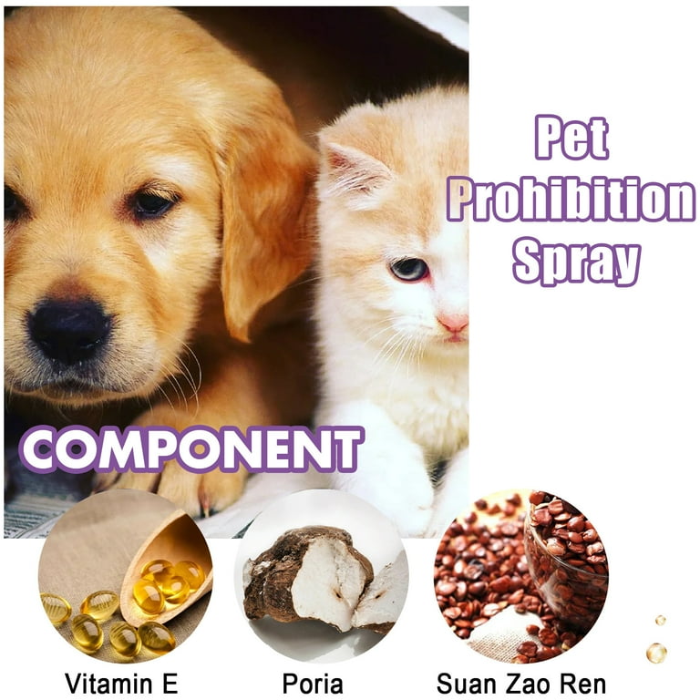 Pet Forbidden Liquid,Improve The Heat Agitation Mood Suppression Lust Spray for Cats and Dogs, Men's, Size: One Size