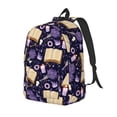 thumbnail image 1 of Fotbe Lavender Flowers Mochila de Lona con Estampado, Mochila Duradera, Mochila Versátil de Alta Calidad, Mochila Compacta Vintage-Medium, 1 of 5