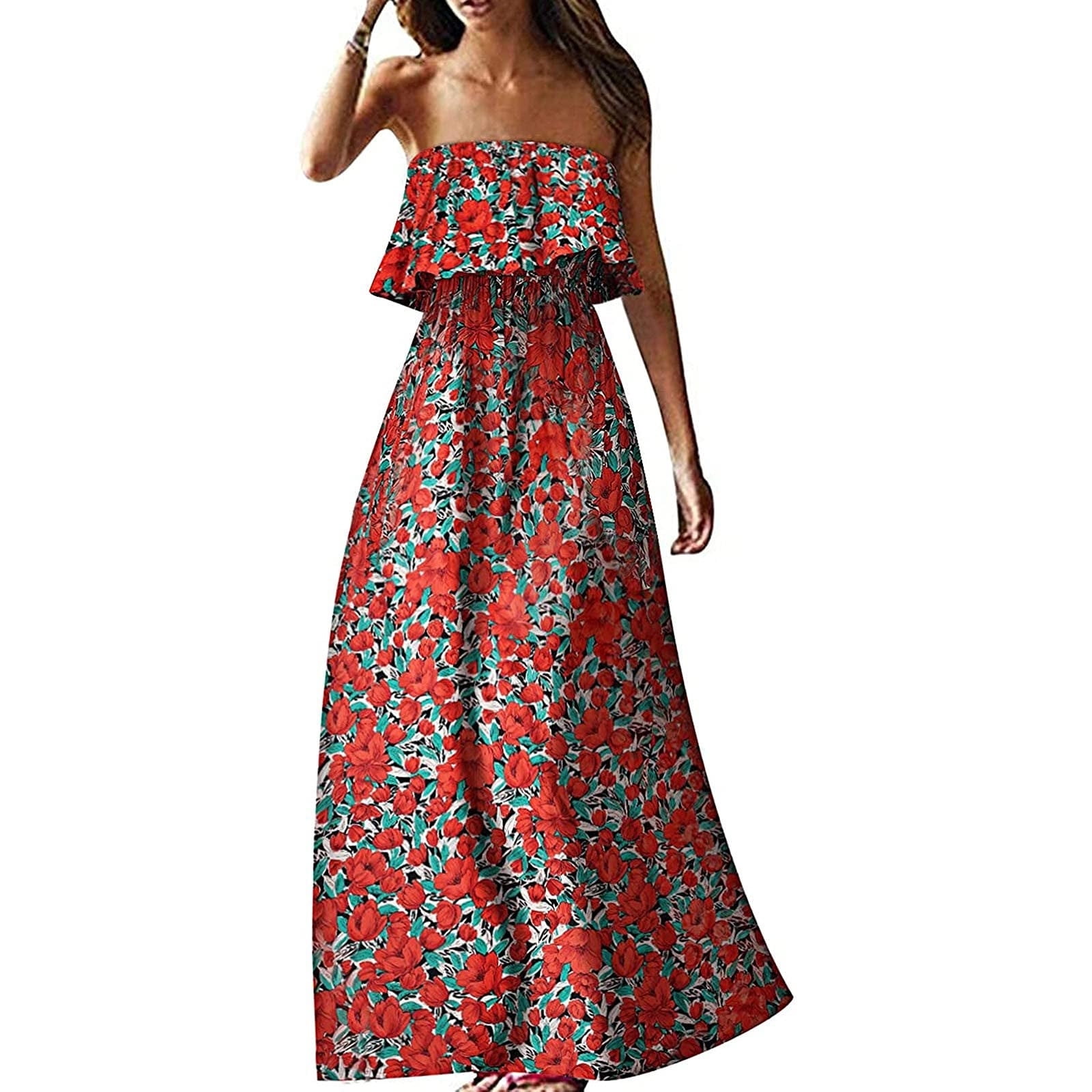 tube top beach dress