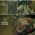 thumbnail image 4 of ABORON 5-in-1 Ghillie Suit, 3D Camouflage Apparel Including Jacket, Pants, Hood, Carry Bag for Unisex Adults/Youth (S/M/L/XL/XXL), 4 of 8