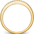 thumbnail image 2 of 14K Yellow Gold Lab Grown Diamond Si1/Si2, G H I, Wedding Band (Size 7) Made In India rm2042b-017-7ylg, 2 of 5
