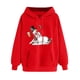 thumbnail image 1 of WILLBEST Sudadera con Capucha para Mujer, Estilo Navideño Otoño/Invierno, con Cremallera y Capucha Gruesa X-Grande, 1 of 3