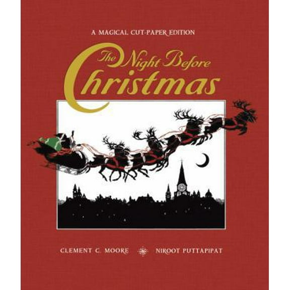 Pre-Owned The Night Before Christmas: A Magical Cut-Paper Edition (Hardcover) 0763634697 9780763634698