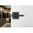thumbnail image 5 of Brinks Contemporary Passage Lever Doorknob, Matte Black, 5 of 7