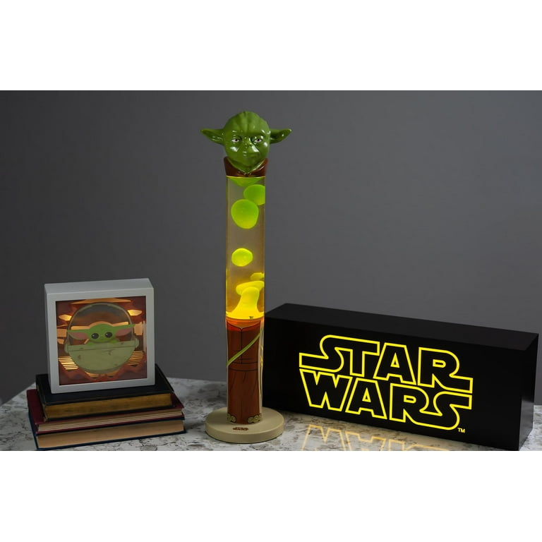 Robe Factory RBF 13403 C Star Wars Jedi Master Yoda 18 Inch 3D Top Motion Lamp Mood Light