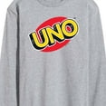 thumbnail image 3 of UNO Logo - Men's Long Sleeve T-Shirt, 3 of 5