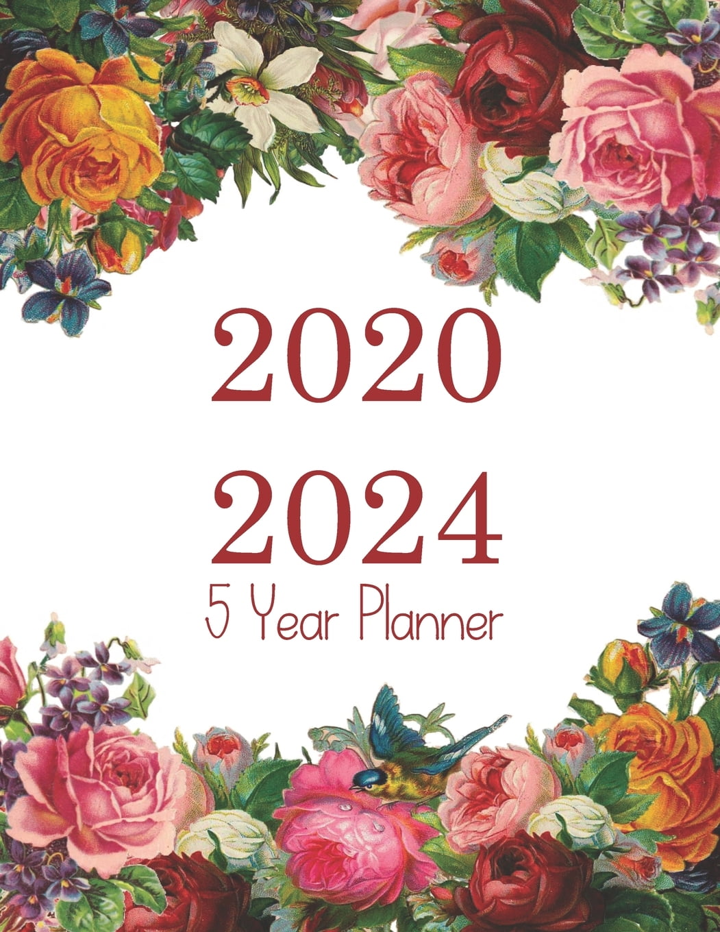 Planner and Calendar: 2020 2024 5 Year Planner: 5 Years - 60 Monthly