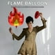 thumbnail image 3 of 6 globos de llama para fiestas temáticas deportivas, moldeables, de papel de aluminio y con forma de fuego, 3 of 8