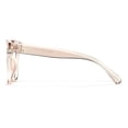 thumbnail image 4 of Cyxus Blue Light Glasses Lightweight TR90 Computer Glasses UV Blocking Square Black Frame Clear Lens Eyewear Relieve Eye Strain（Crystal Brown）, 4 of 7