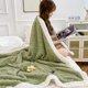 thumbnail image 5 of Manta de tafetán de lana de cordero | Manta doble gruesa para siesta en la oficina | Funda suave y acogedora para el sofá | Capa de cama cálida para el hogar o la oficina, 5 of 6