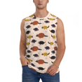 thumbnail image 6 of Daiia Cute Armadillo1 Printed Men's Tank Tops,Casual Soft Sleeveless Gym Muscle Shirts Bodybuilding Tee-XX-Large, 6 of 8