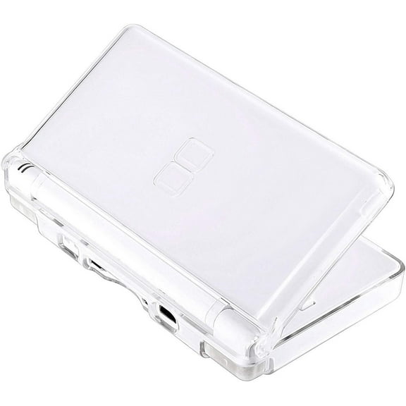 Transparent Hard Shell Case Cover Compatible with Nintendo DS Lite NDSL, Replacement Protective NDS Lite Crystal Clear Housing Case（Not for Nintendo DS or Dsi）