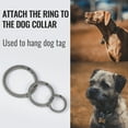 thumbnail image 4 of Key Unity Key Rings, Titanium Split Side Pushing Key Rings for Key Carabiner Flashlight Knife Dog Tag Ring KA18 (1.04''), 4 of 6