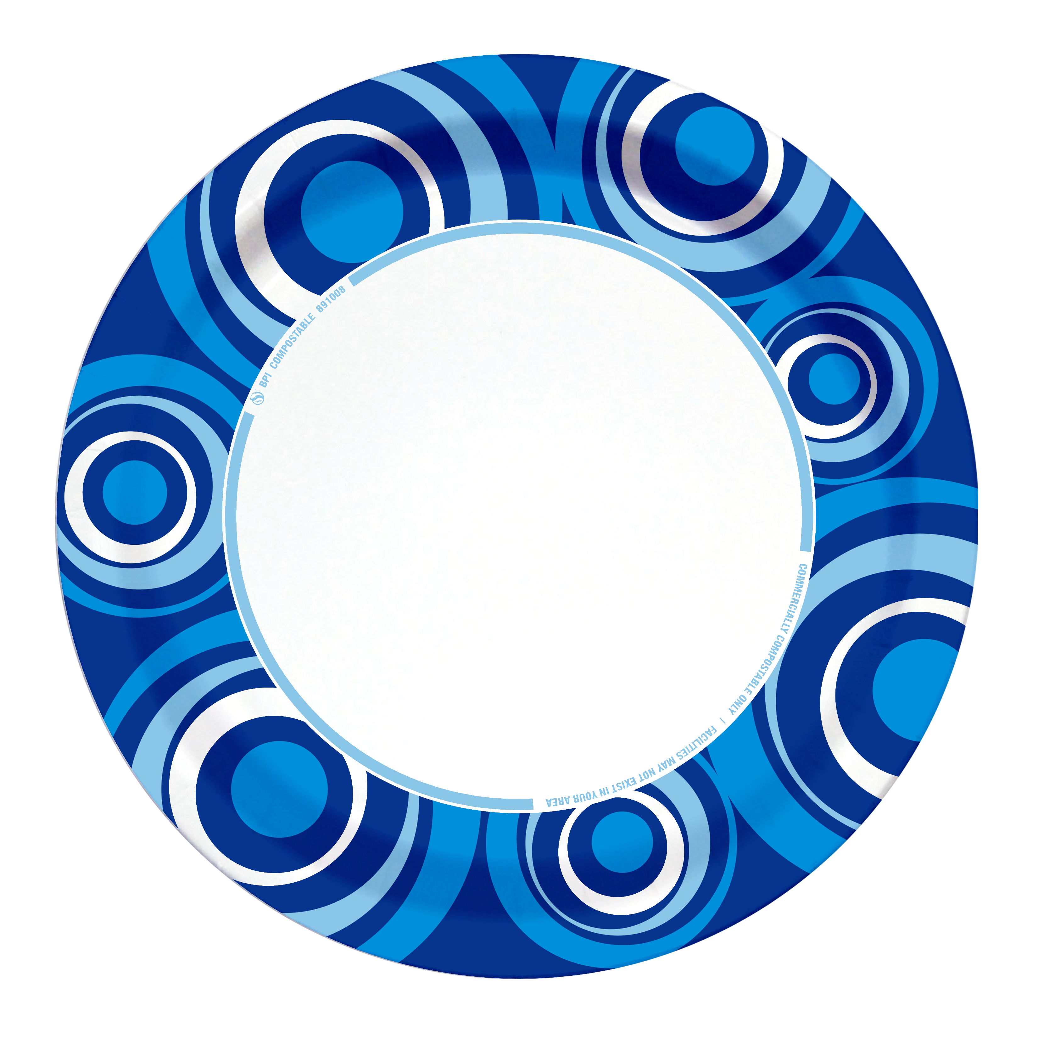 Great Value Ultra 10" Disposable Paper Plates, 200 Count photo 3