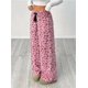thumbnail image 4 of Pantalones de pijama de forro polar for mujer, pantalones mullidos de felpa for otoño e invierno, pijamas cálidos y acogedores, lindos pantalones de franela, 4 of 7