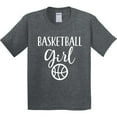 thumbnail image 3 of Inktastic Basketball Girl Sports Youth T-Shirt, 3 of 5
