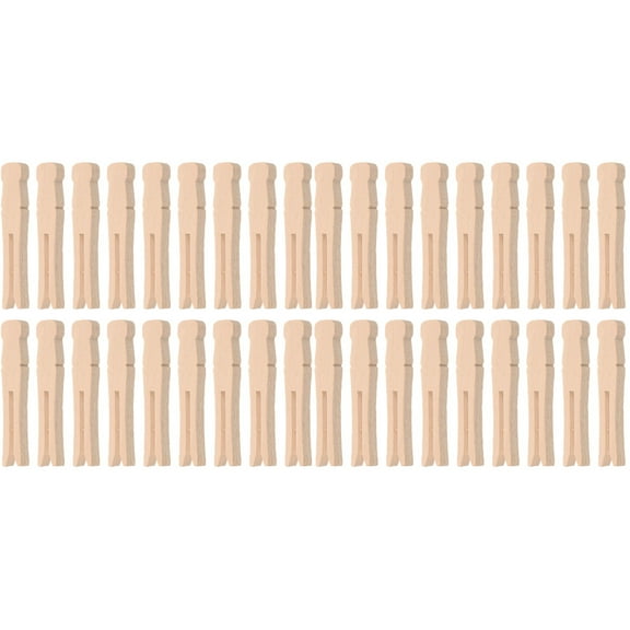 200pcs Wooden Clothespins for Crafts And Laundry Rustic Wood Clothespin Dolly Clothes Pegs