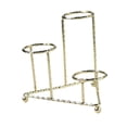 thumbnail image 3 of DOLITY Metal Sphere Display Stand Glass Ball Holder Photo Props Seat Sturdy Base Rack for Bookcase Bedroom Party Showcase Home Decor Gold, 3 of 9
