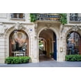 thumbnail image 2 of Delimont, Danita 24x17 Gold Ornate Wood Framed with Double Matting Museum Art Print Titled - Entry to Ralph Lauren store and restaurant in Saint-Germain-des-Pres, Paris, France, 2 of 4