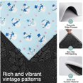 thumbnail image 3 of Light Blue Christmas Snowman Pattern Kitchen Rugs Sets Of 3,Kitchen Runner Rugs Non Skid Washable,Decorative Kitchen Floor Mats for Kitchen,Sink,Laundry,17"x30"+ 17"x47" + 17"x59", 3 of 6