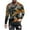 Orange, variant on Men's Camouflage Long Sleeve T-shirt Round Neck Base Pullover Tee Slim Fit Casual Tops Fall Camo Graphic Tshirts (XL, Yellow)