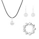 thumbnail image 3 of Joyería de estilo europeo y americano, colgante de cuentas de tierra de cuerda de Cuero Simple, collar de clavícula para mujer, pendientes, 3 of 6