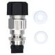 thumbnail image 1 of BRILLAR Conector de alimentación hembra de orificio recto con enchufe circular de 2 pines con funda de goma C10‑748591‑Z2S, 1 of 10