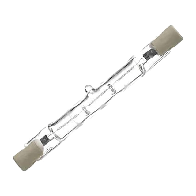 Bombilla lineal halógena R7S, bombilla lineal de tungsteno de 22-240V, regulable para techo 100W