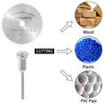thumbnail image 4 of Ensemble de 41 Pcs Roues de Coupe Rotatives Kit d'Outils pour Outils Rotatifs Accessoires pour Résine Métal Bois Pierre, 4 of 8