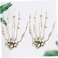 thumbnail image 3 of FUTUREORYY plastic bones for crafts Skeleton Hand Bone White Plastic Decoration for Theater Performances 1 Pair, 3 of 7