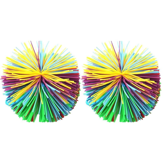 Bewildely 2 uds. De juguetes de pelota para niños, juguetes esféricos interesantes para jugar en interiores y exteriores, juguete deportivo Juguetes