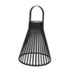 thumbnail image 3 of Farol solar de exterior, lámpara, artículo decorativo con cubierta de malla, lámpara solar colgante Negro, 3 of 9