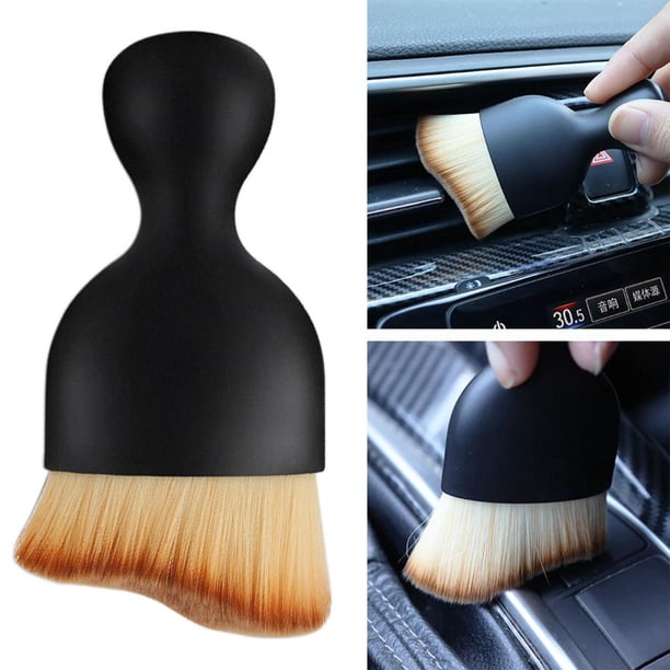 Cepillo de limpieza de rejillas de ventilación - Herramientas de limpieza de interiores de automóviles ligeras y duraderas
