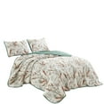 thumbnail image 2 of MarCielo  3 Piece Printed Quilt Set Lightweight Bedspread Set Sara Queen, 2 of 4